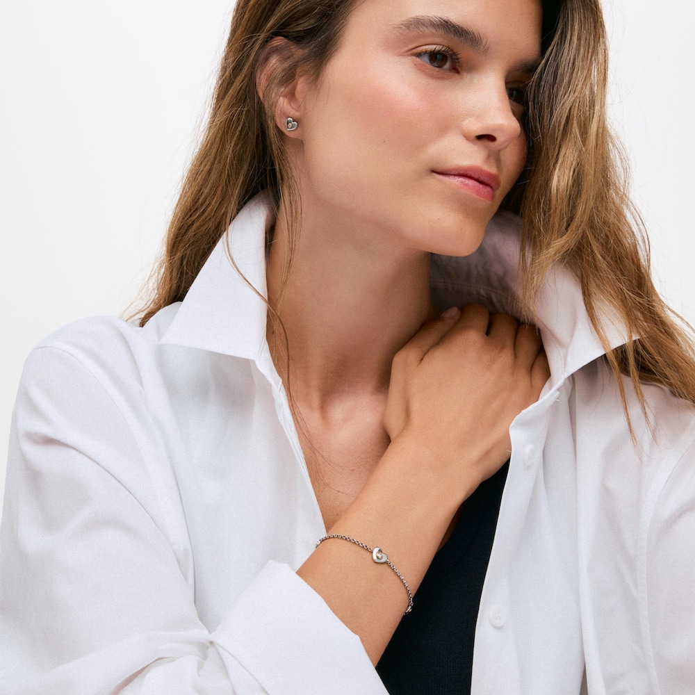Bracelet with 18kt gold vermeil and lab-grown diamonds TOUS Puffy LGD