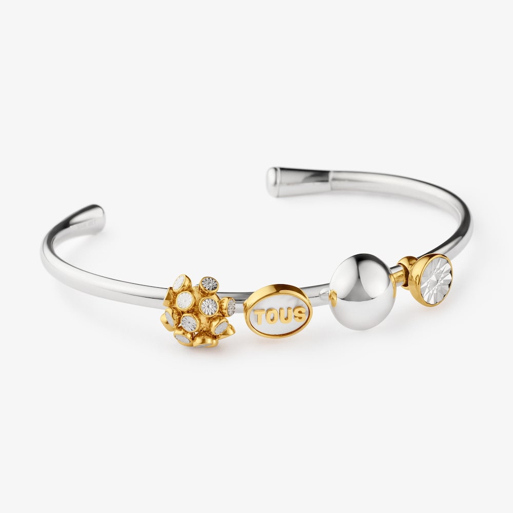 Charm sfera placcato argento TOUS Universe 