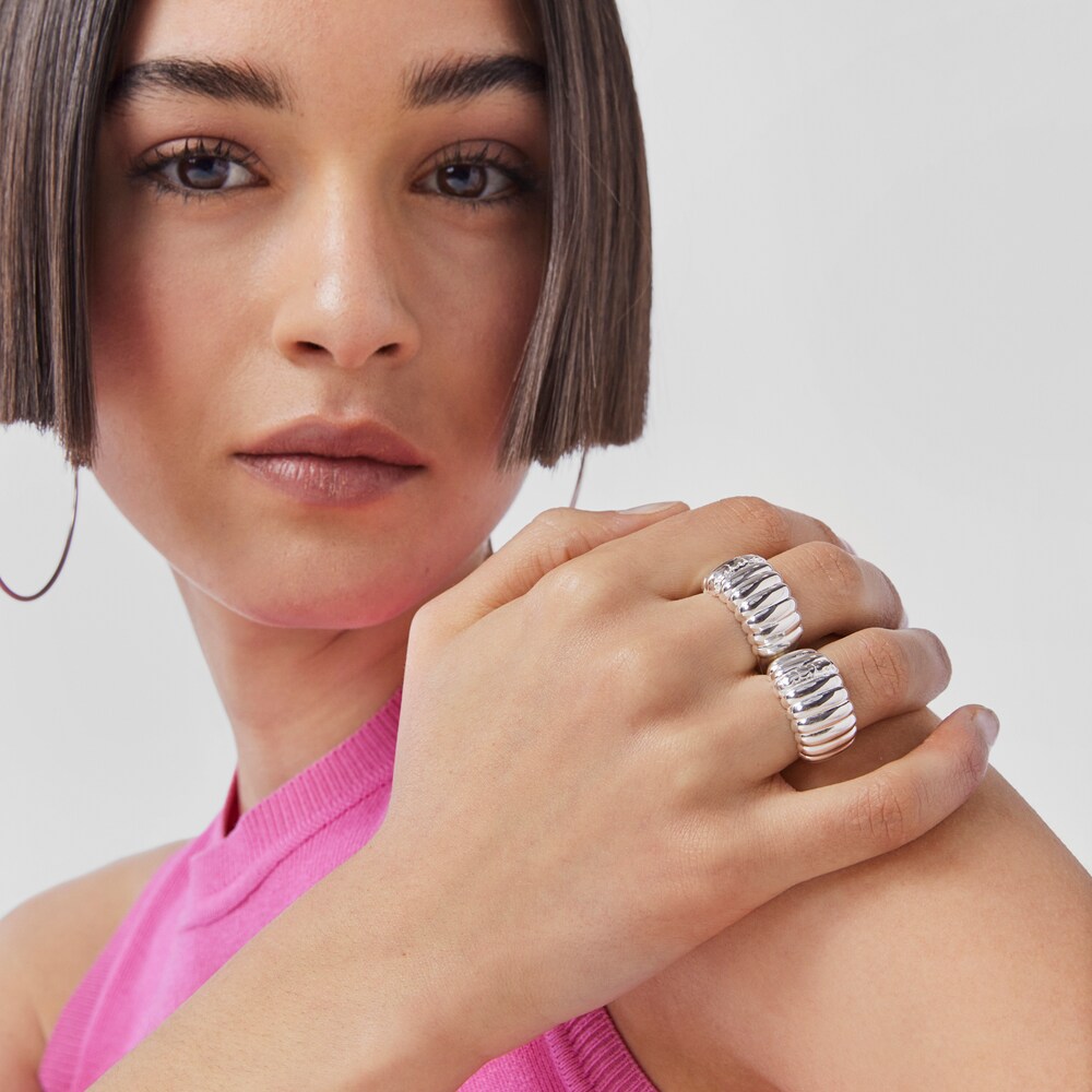 Anillo gallones de plata TOUS Basics