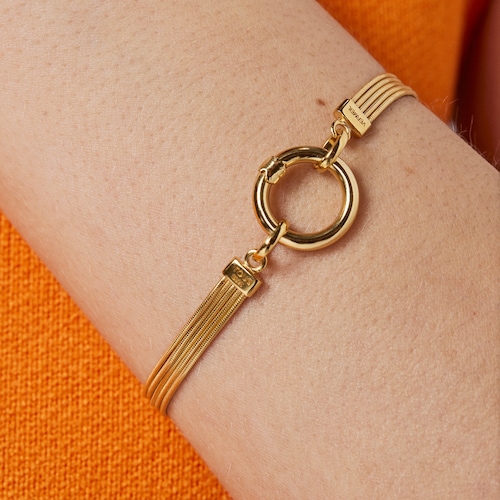 Silver Vermeil Hebi Bracelet