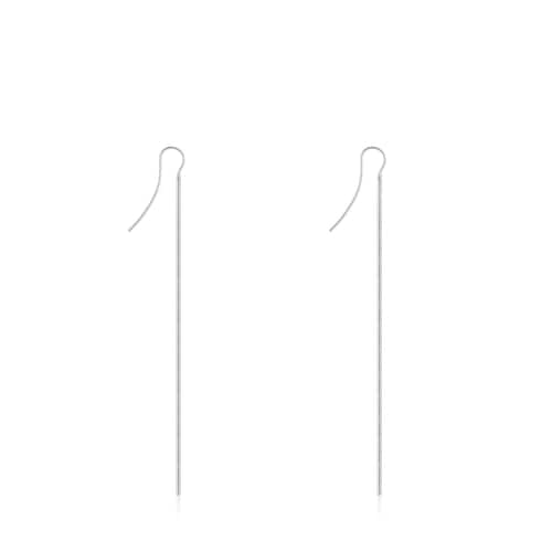 Silver Hebi Earrings