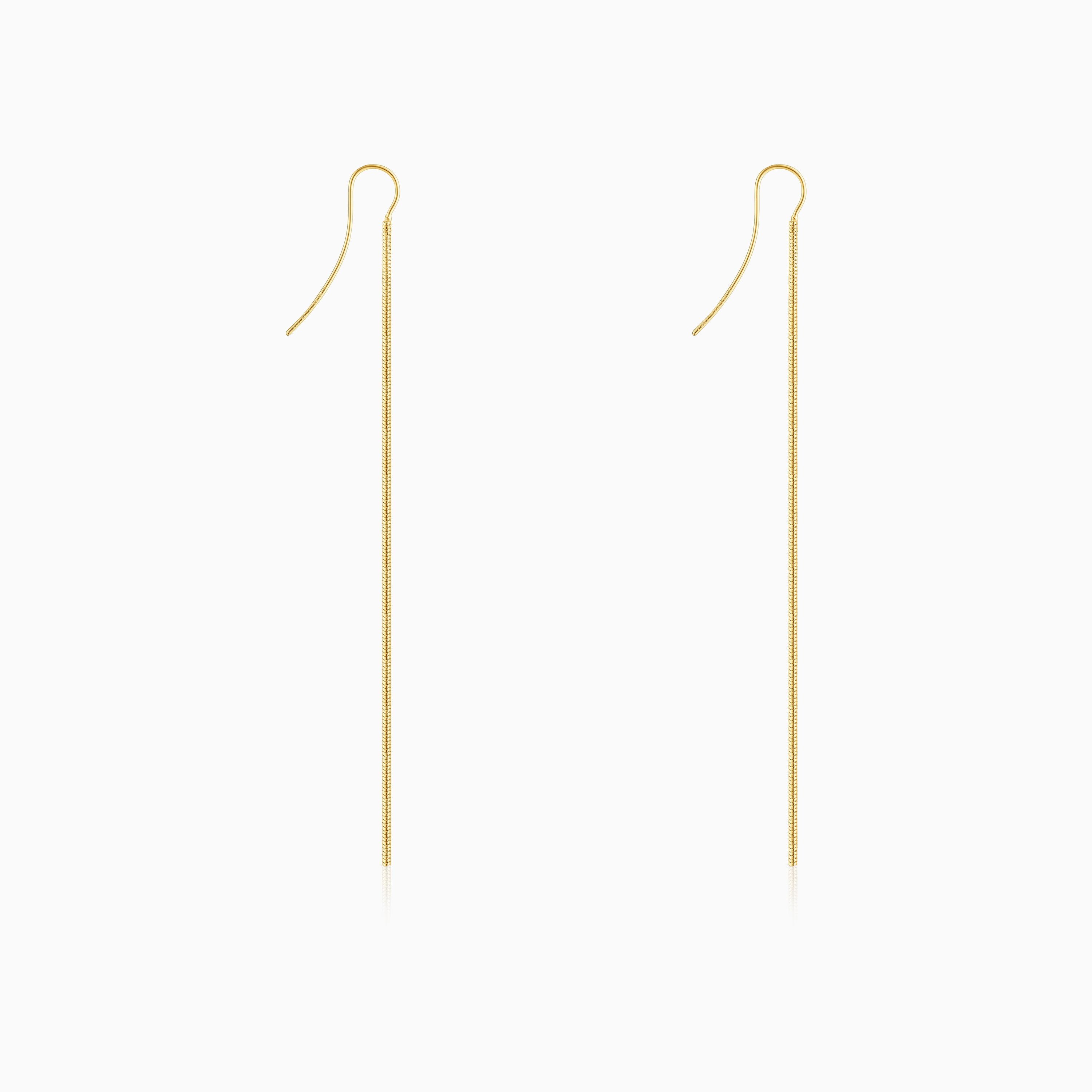 18K gold vermeil Hebi Earrings