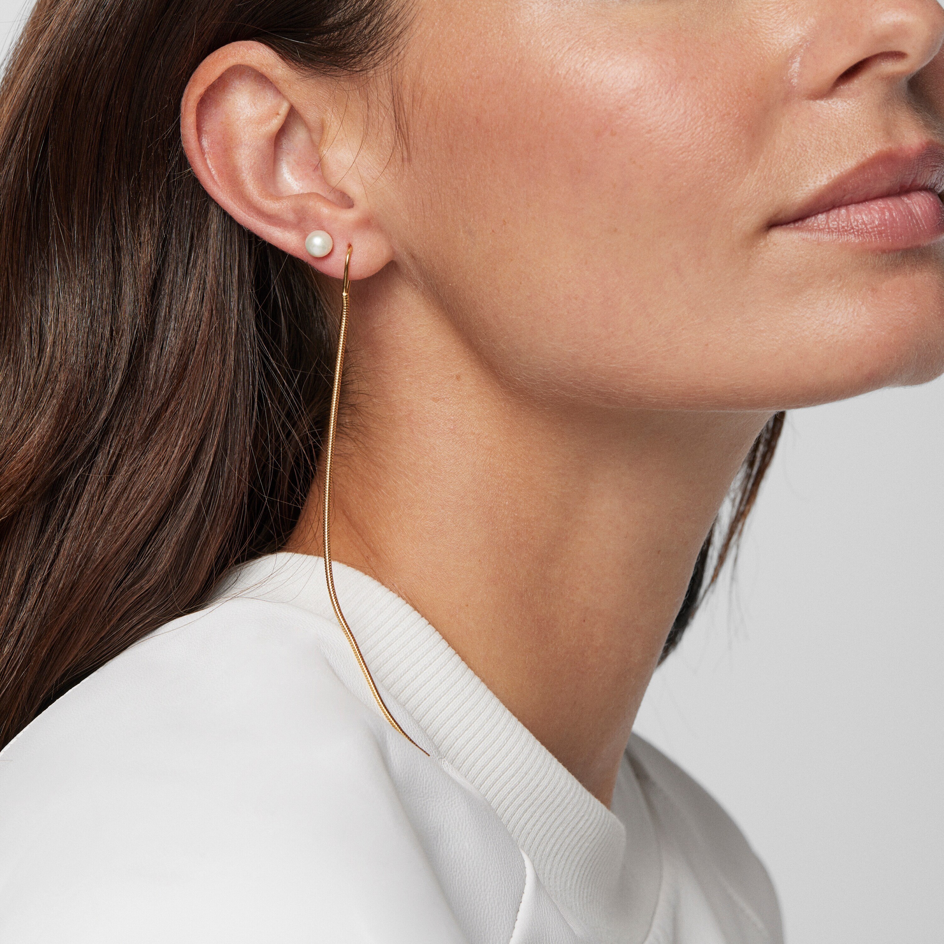 18K gold vermeil Hebi Earrings