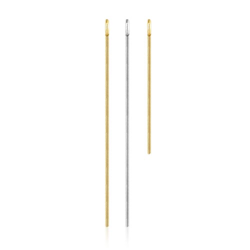 Set of Silver and Silver Vermeil Hebi Pendants image number 0