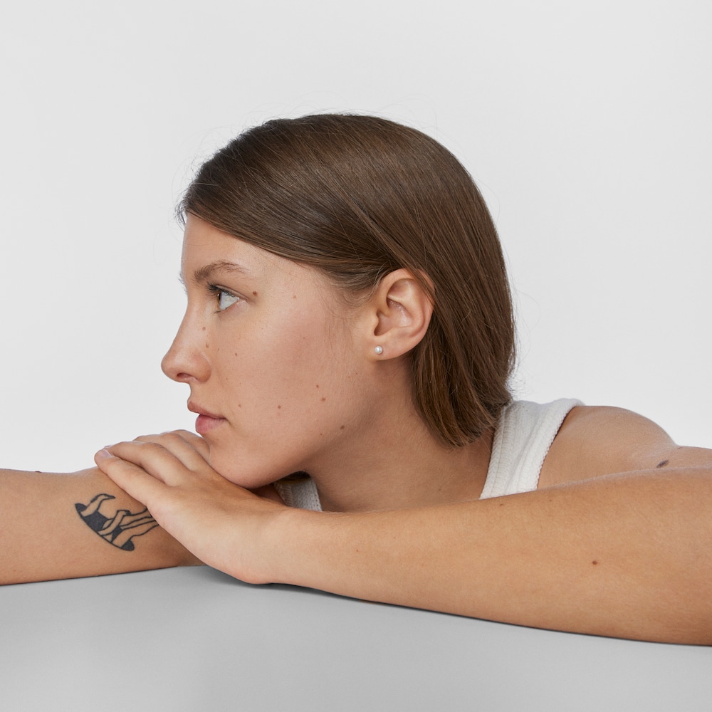 Pendientes de oro y perla Baby TOUS