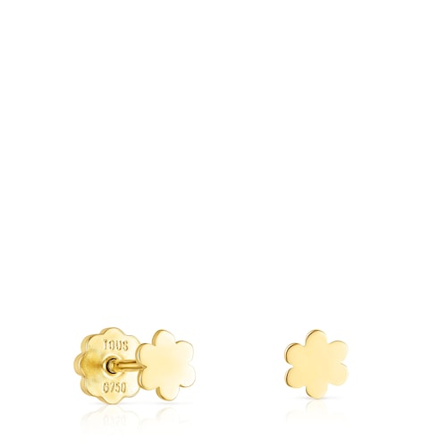 Pendientes flor de oro TOUS Basics