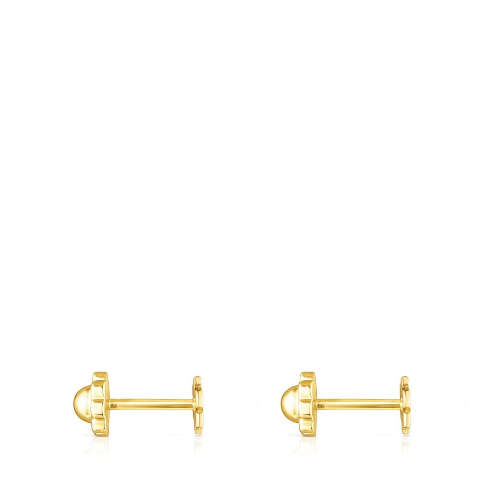 Pendientes flor de oro TOUS Basics