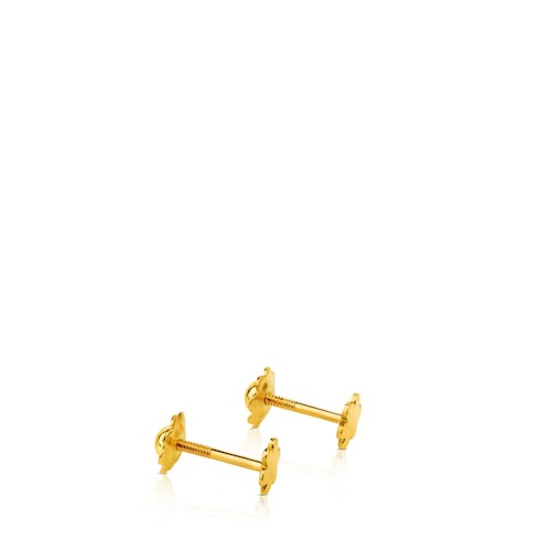 Pendientes flor de oro TOUS Basics