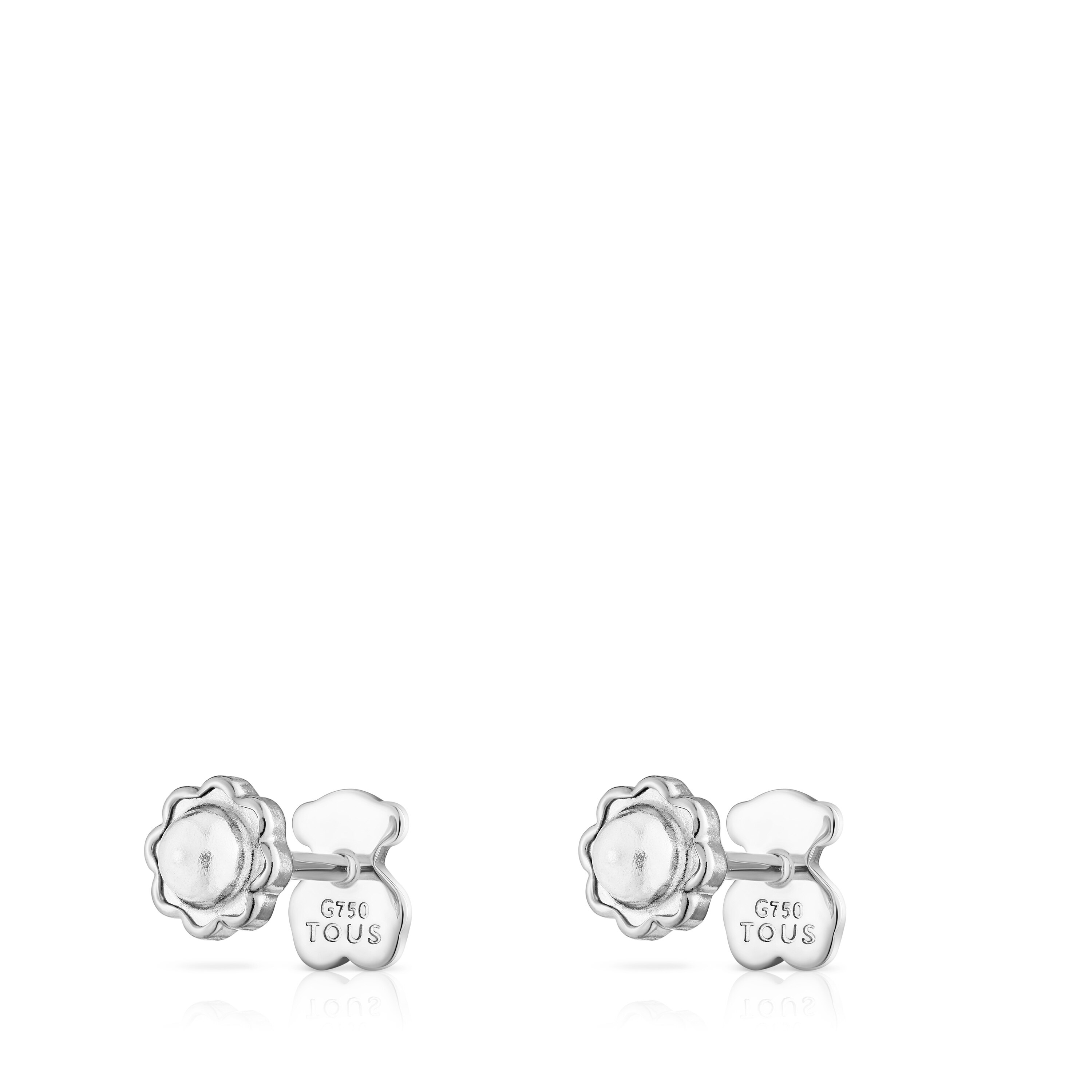 White gold Baby TOUS earrings