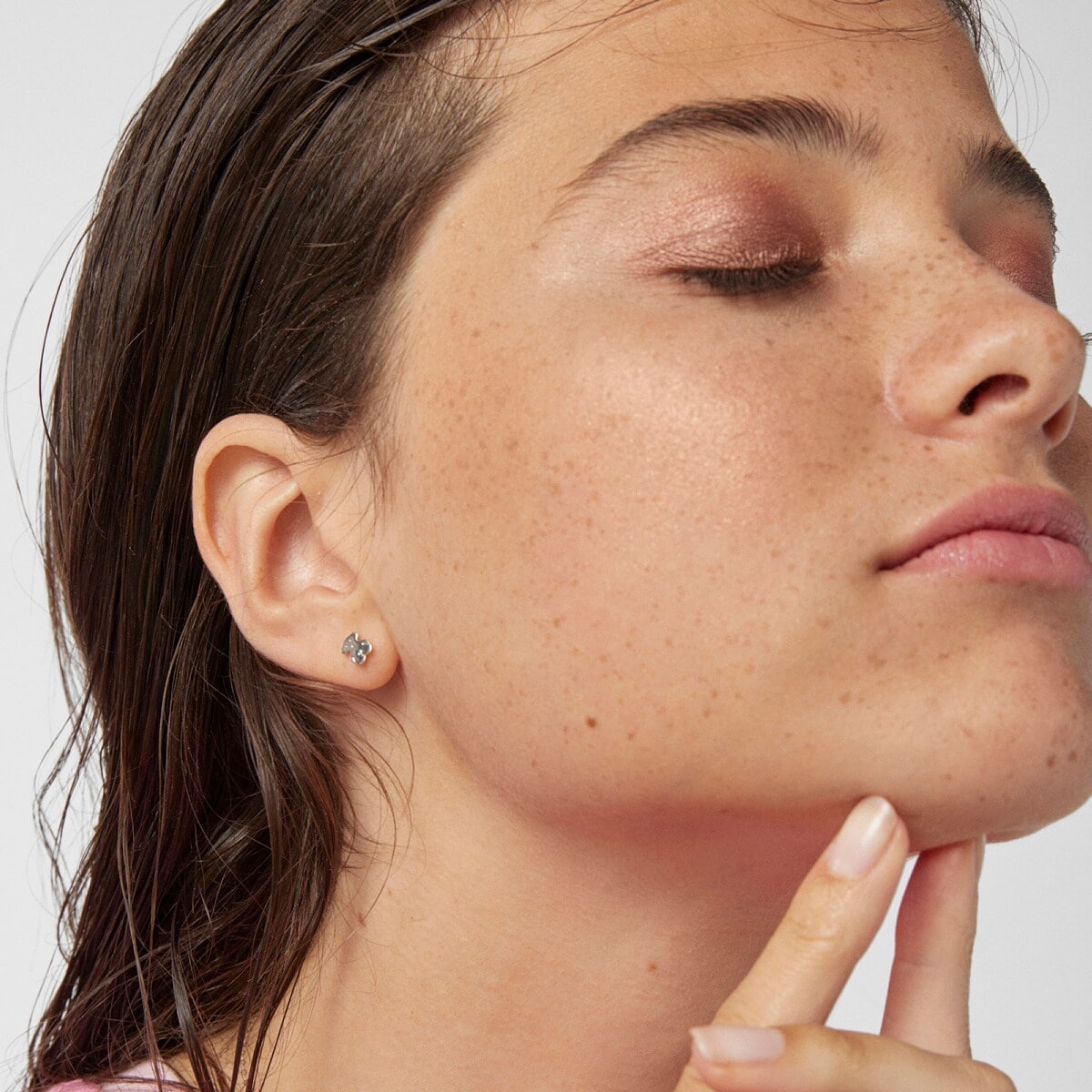 White gold Baby TOUS earrings
