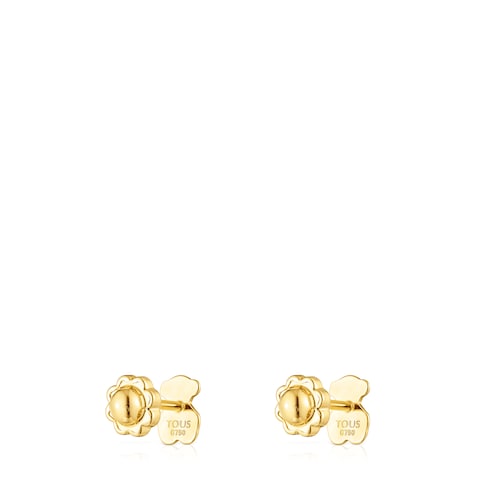 Gold Baby TOUS Earrings Screw back