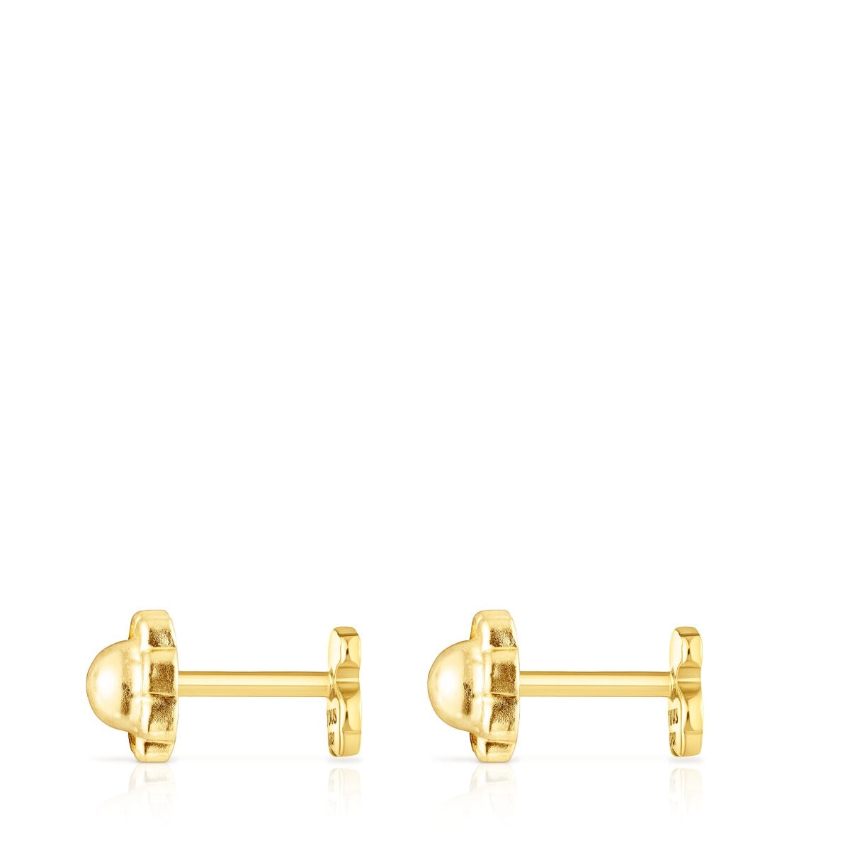Gold TOUS Baby earrings Bear motif