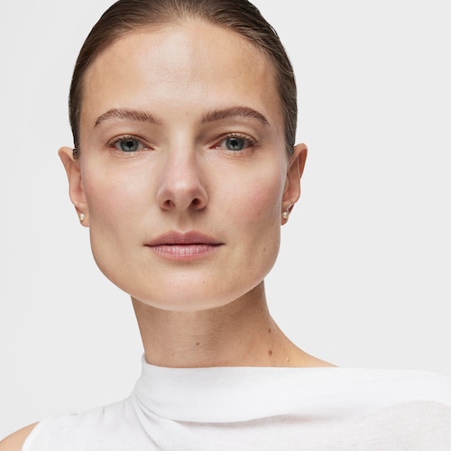 Gold Baby TOUS earrings with pearl