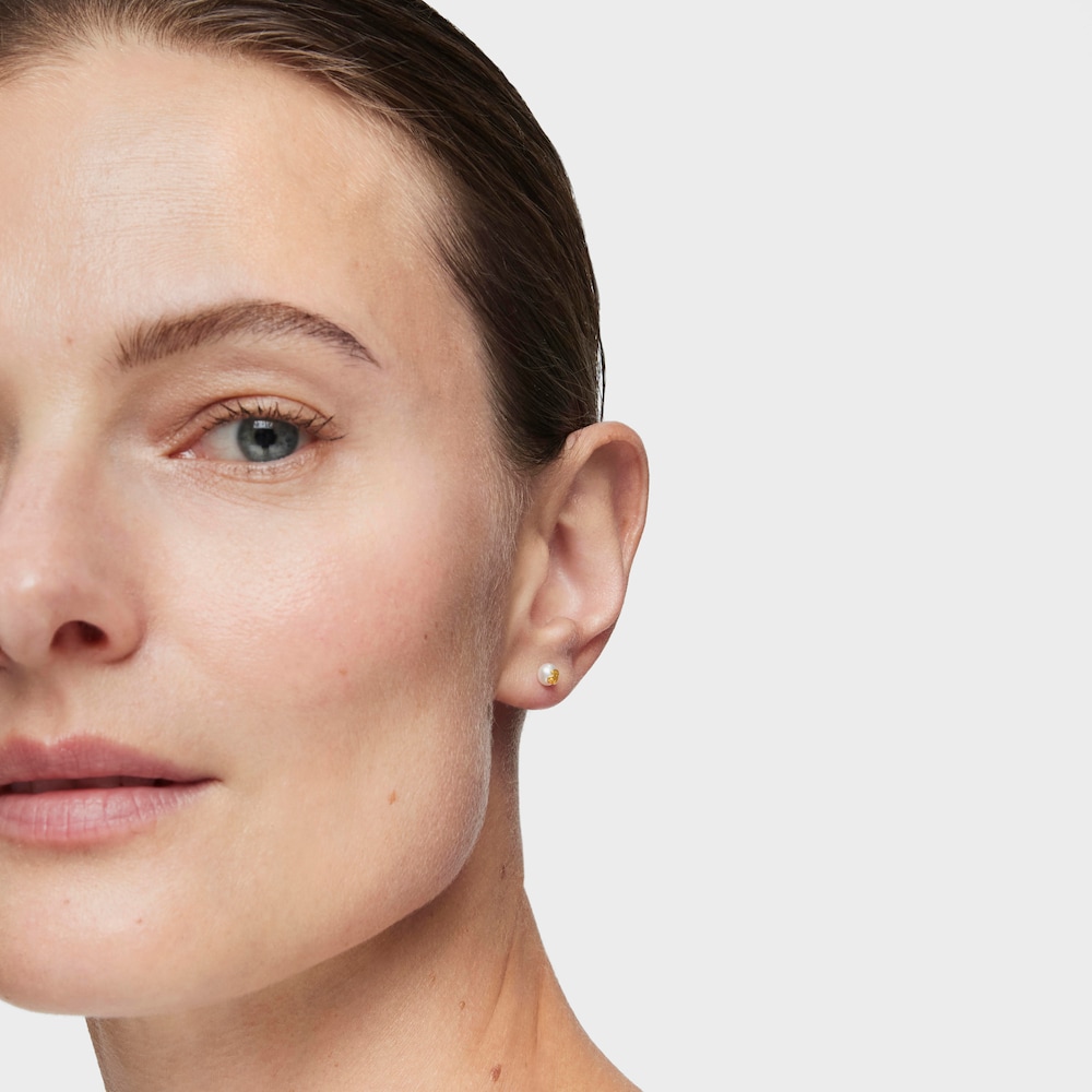 Pendientes perla motivo oso de oro Baby TOUS