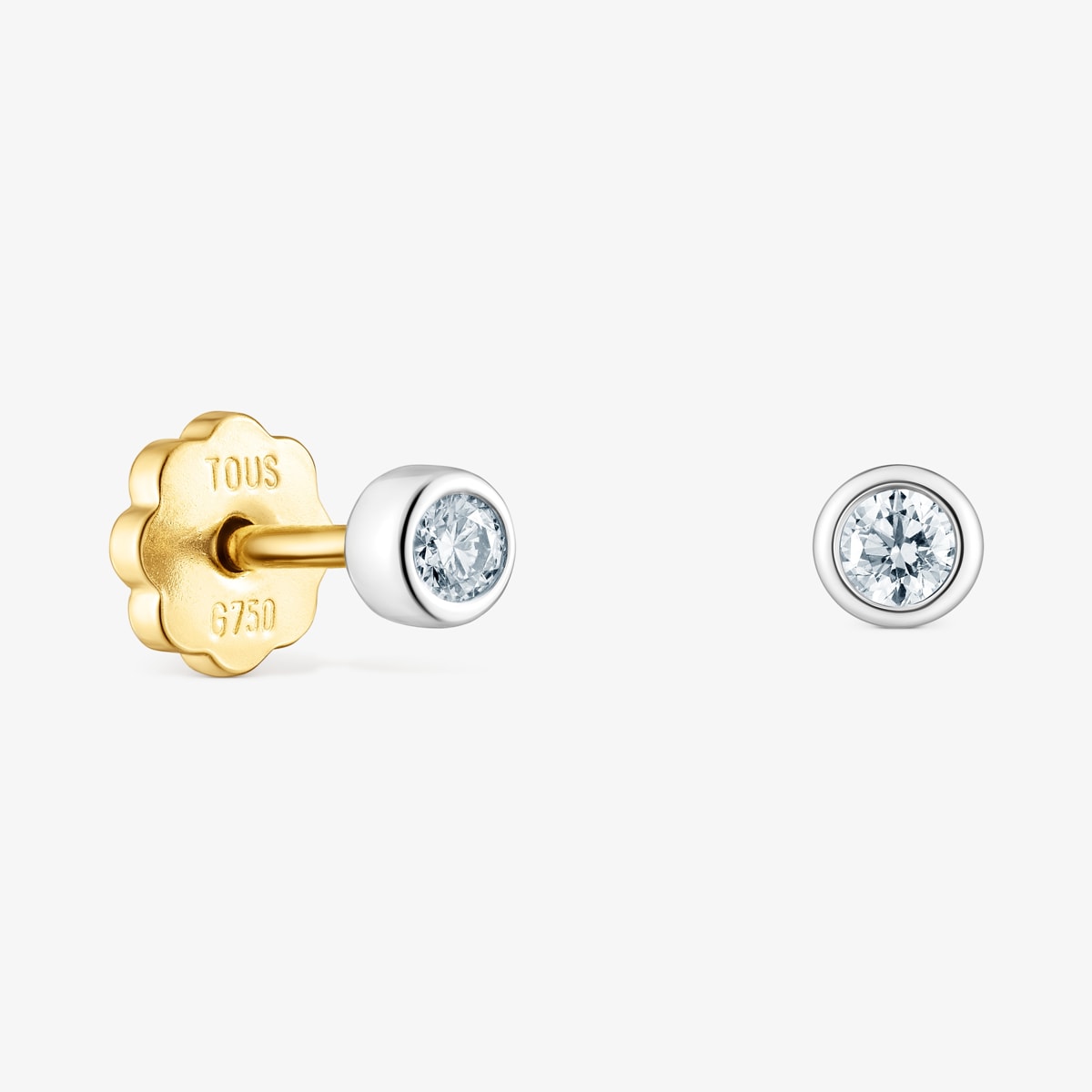 Tous - Pendientes De Oro Blanco Y Diamantes Tous Diamonds - Transparente