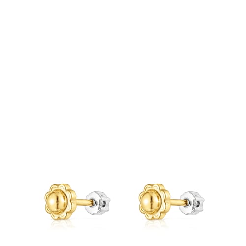 Pendientes de oro blanco y diamantes 0,08ct TOUS Diamonds