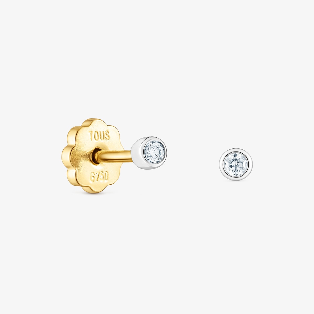 Tous - Pendientes De Oro Blanco Y Diamantes Tous Diamonds - Transparente