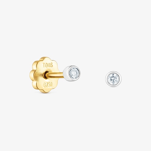 Pendientes de oro blanco 18K y diamantes TOUS Diamonds