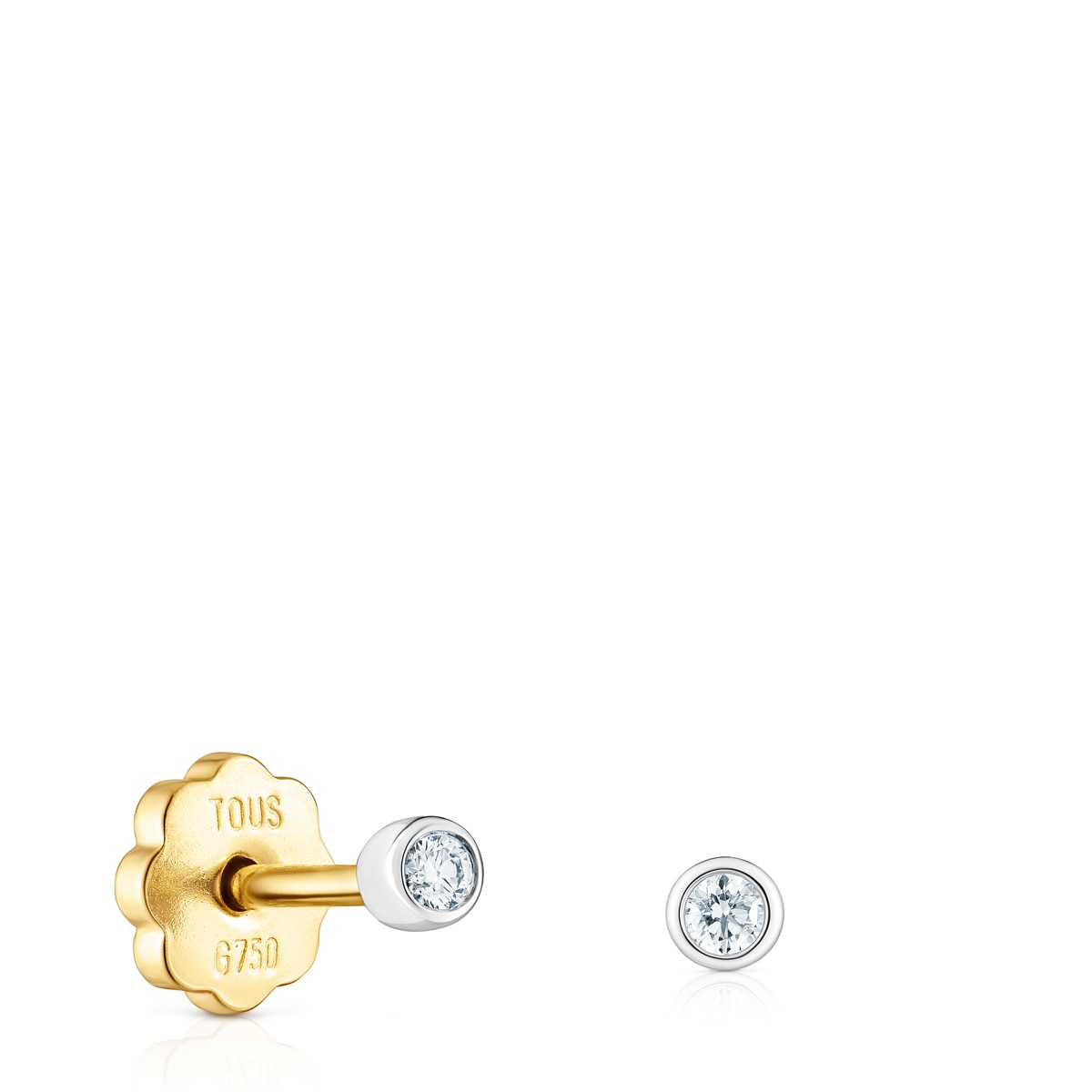 White Gold TOUS Diamonds Earrings 0,02ct
