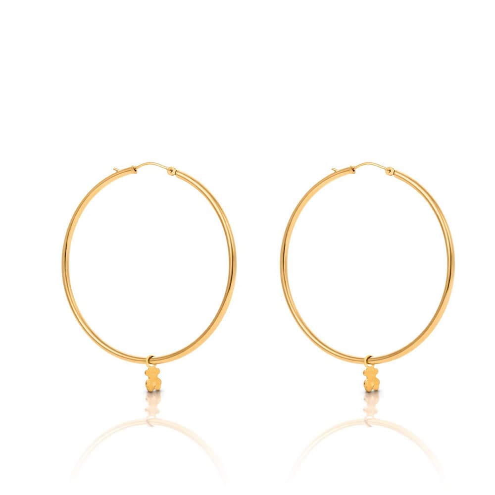 Aros TOUS Basics de Oro