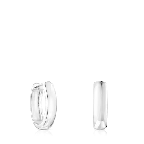 Pendientes oval de plata TOUS Basics