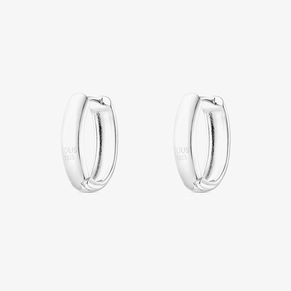 Pendientes oval de plata TOUS Basics