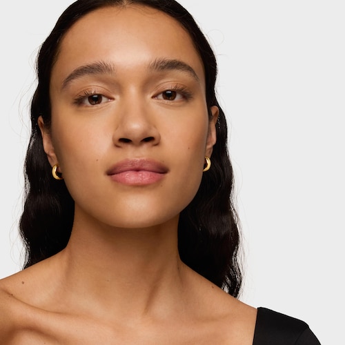 Silver Vermeil TOUS Basics Earrings