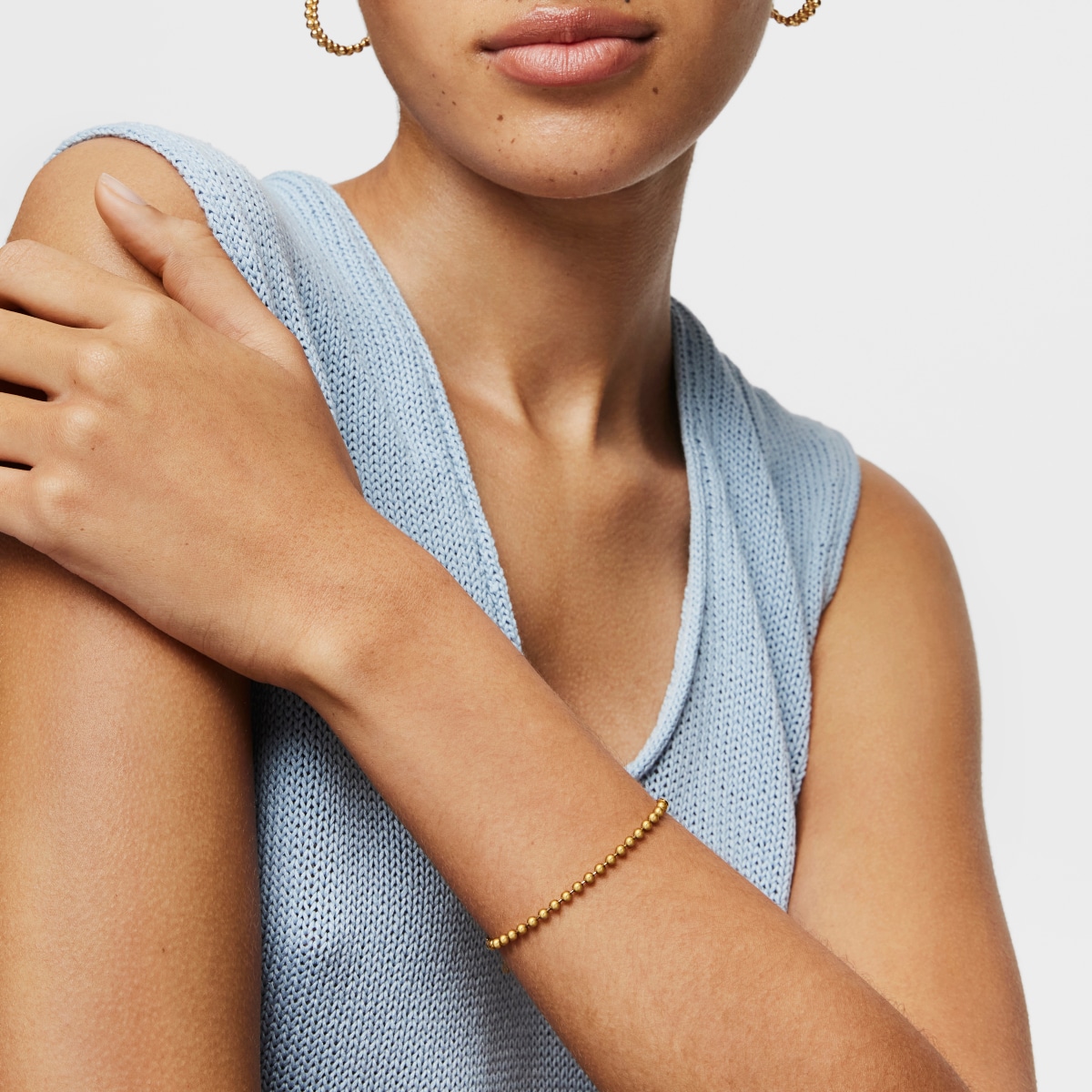 Silver Vermeil Gloss Bracelet