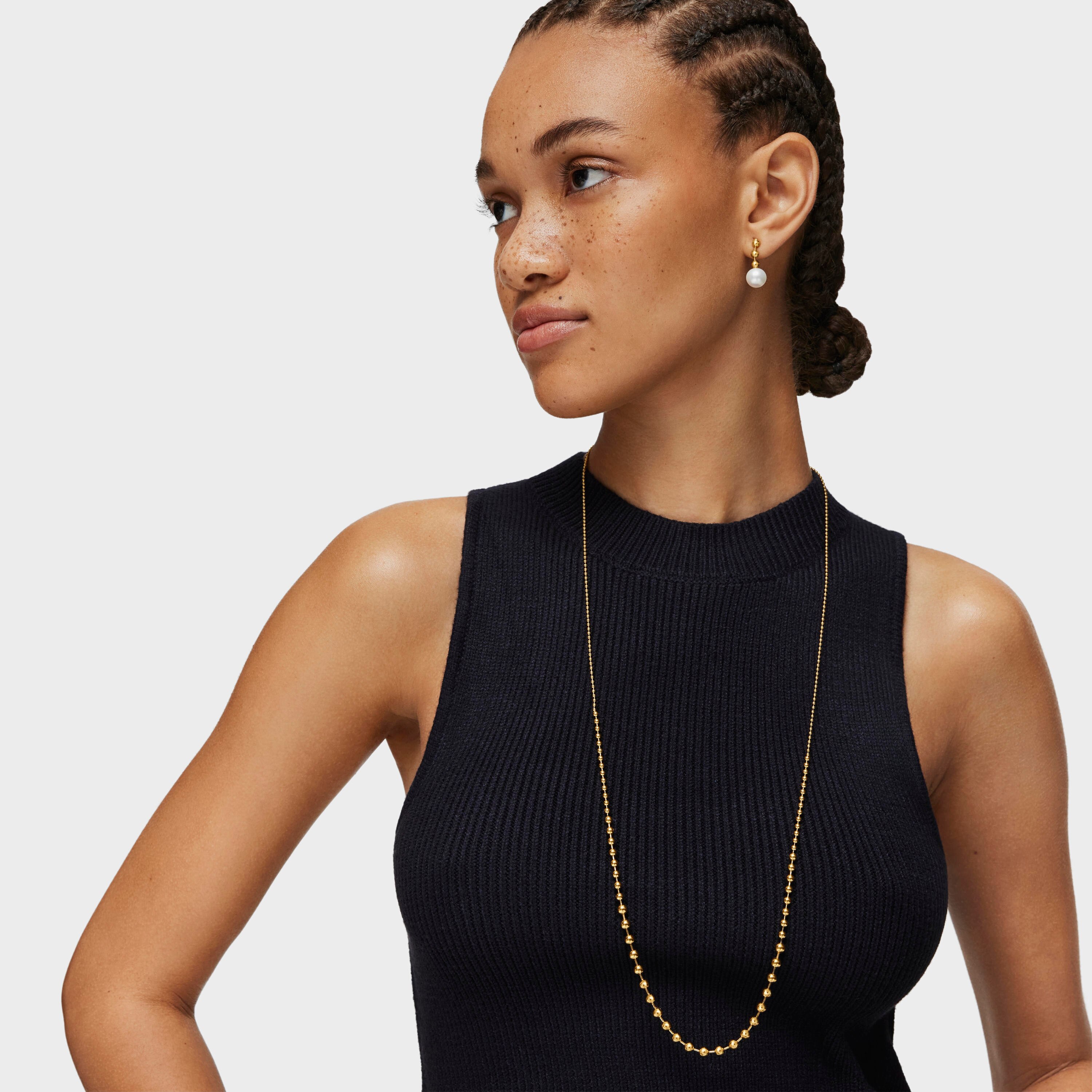 Silver Vermeil Gloss Choker