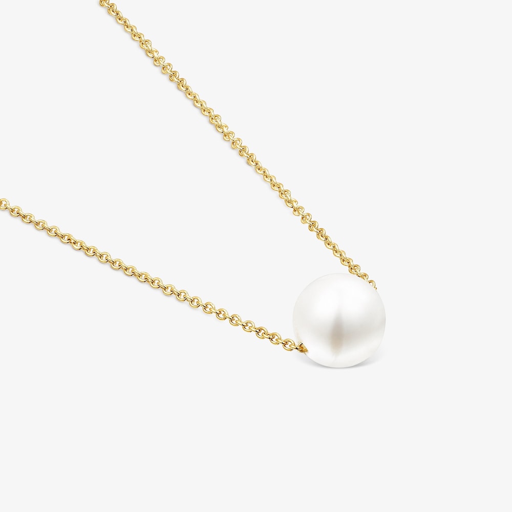 Tous Gloss - Naszyjnik z ż&oacute;łtego srebra Vermeil z perłą