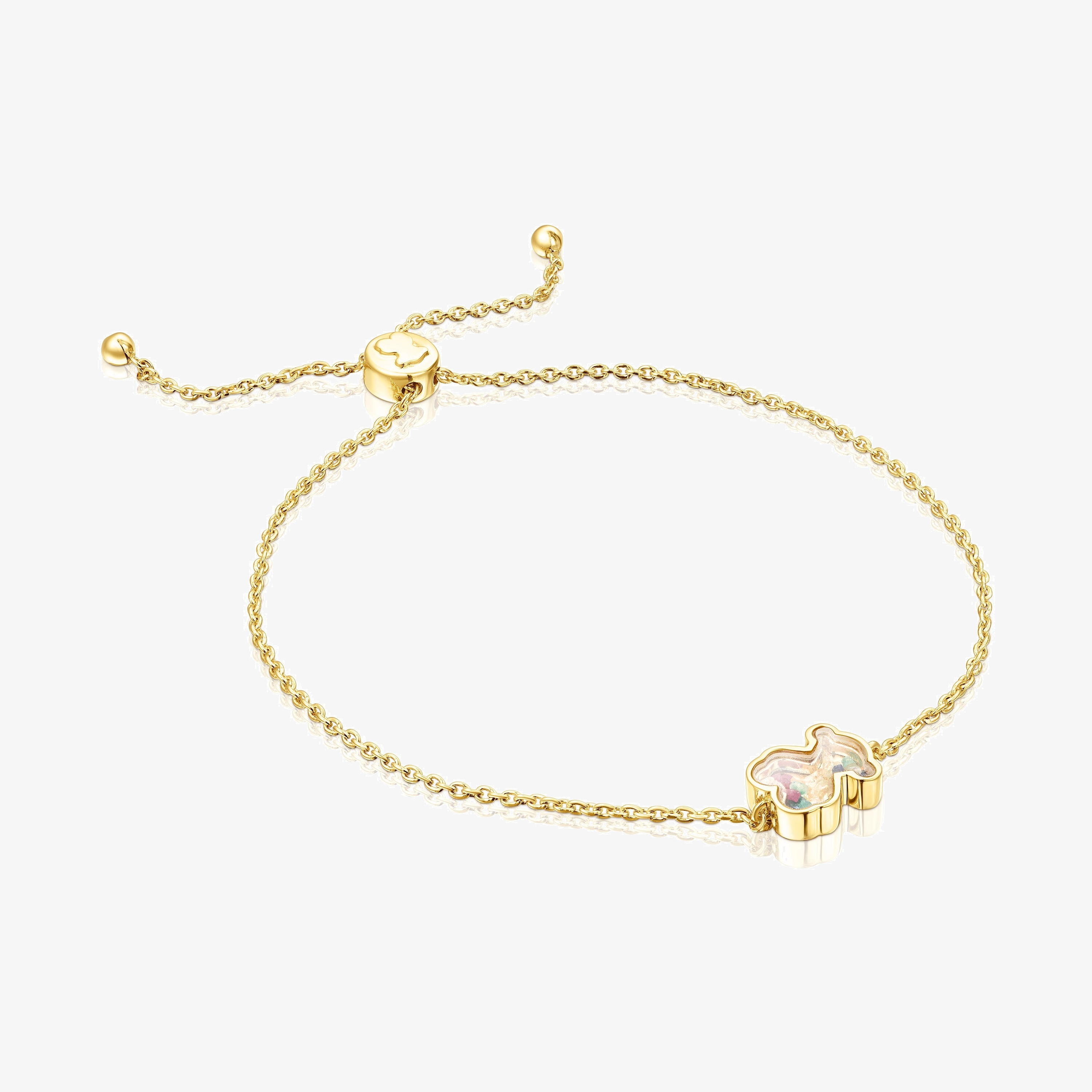 Silver vermeil Areia Bracelet with multicolored gemstones