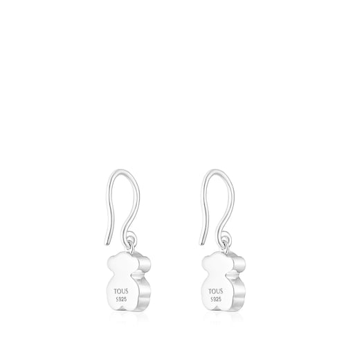 Silver Areia Earrings with onyx
