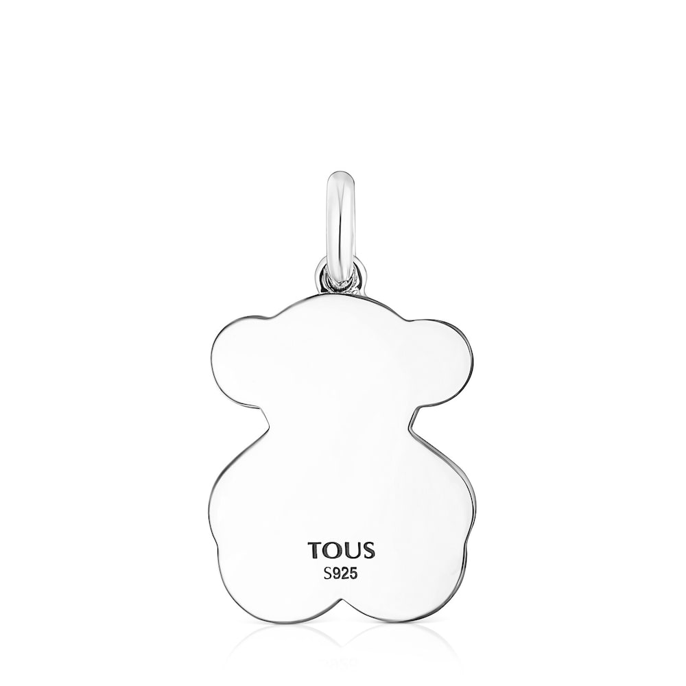 Silver Areia Pendant with onyx