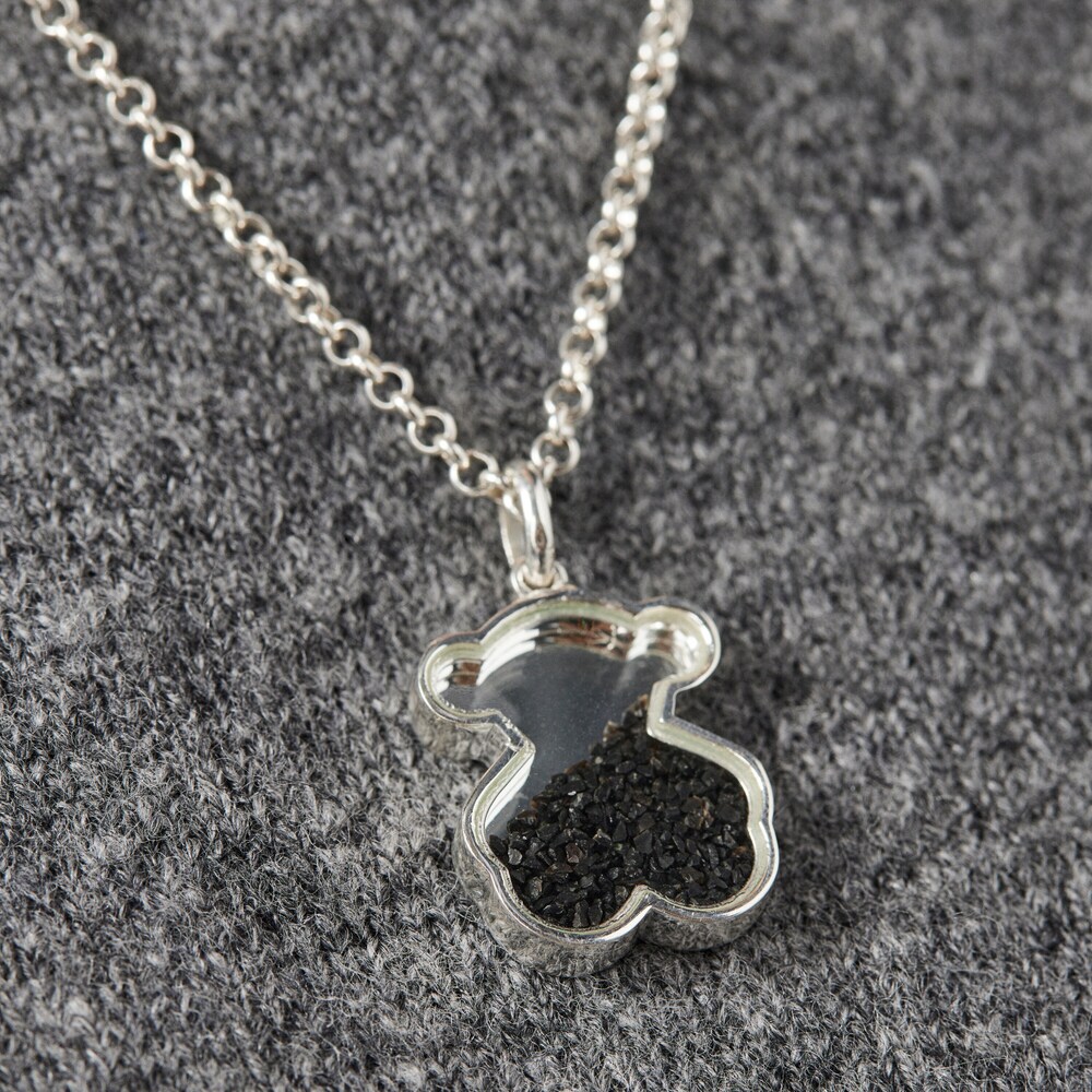 Dije Areia de plata y &oacute;nix