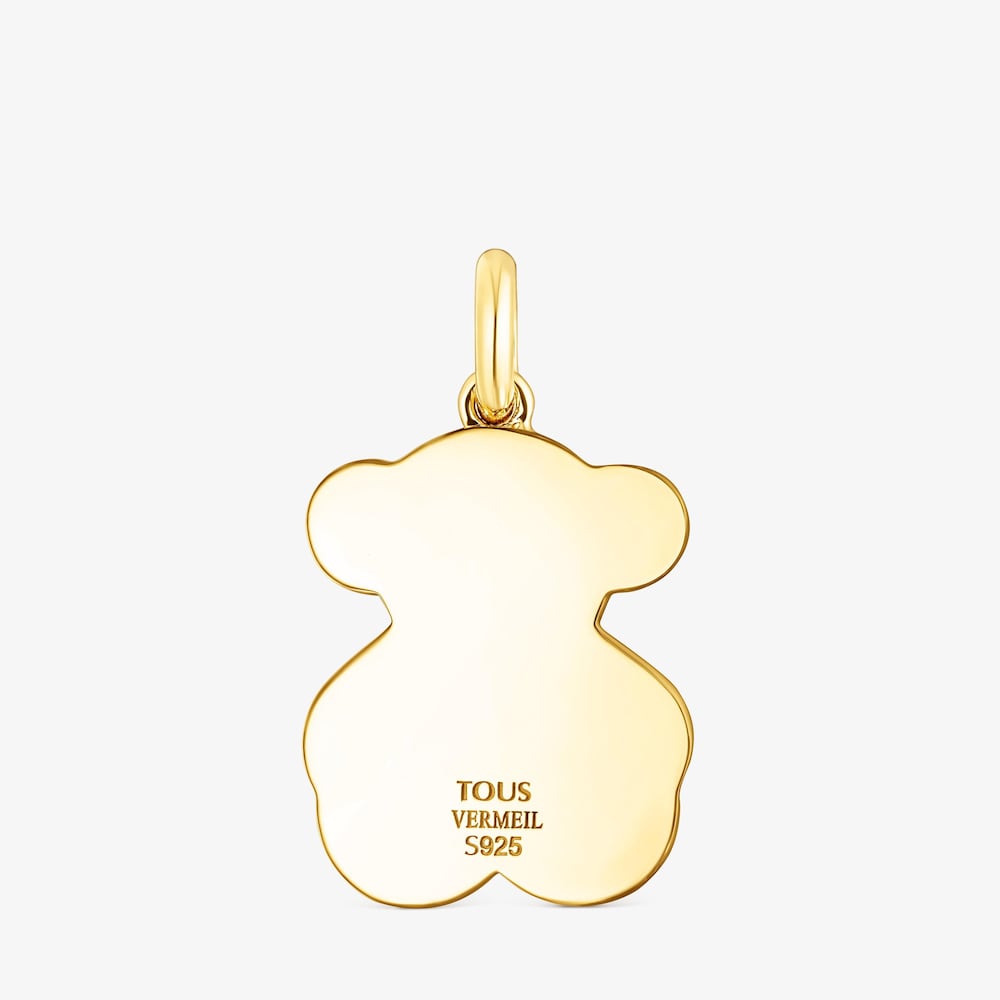 Tous Areia &ndash; Pr&iacute;vesok zo žlt&eacute;ho striebra Vermeil s farebn&yacute;mi kameňmi