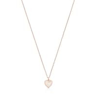 Rose silver vermeil Areia Necklace with pearls