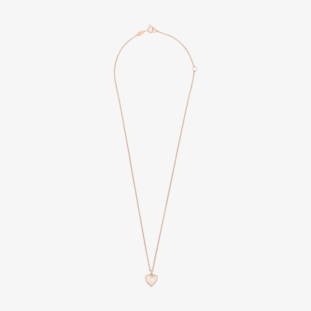 Colar Areia em prata vermeil rosa e p&eacute;rolas