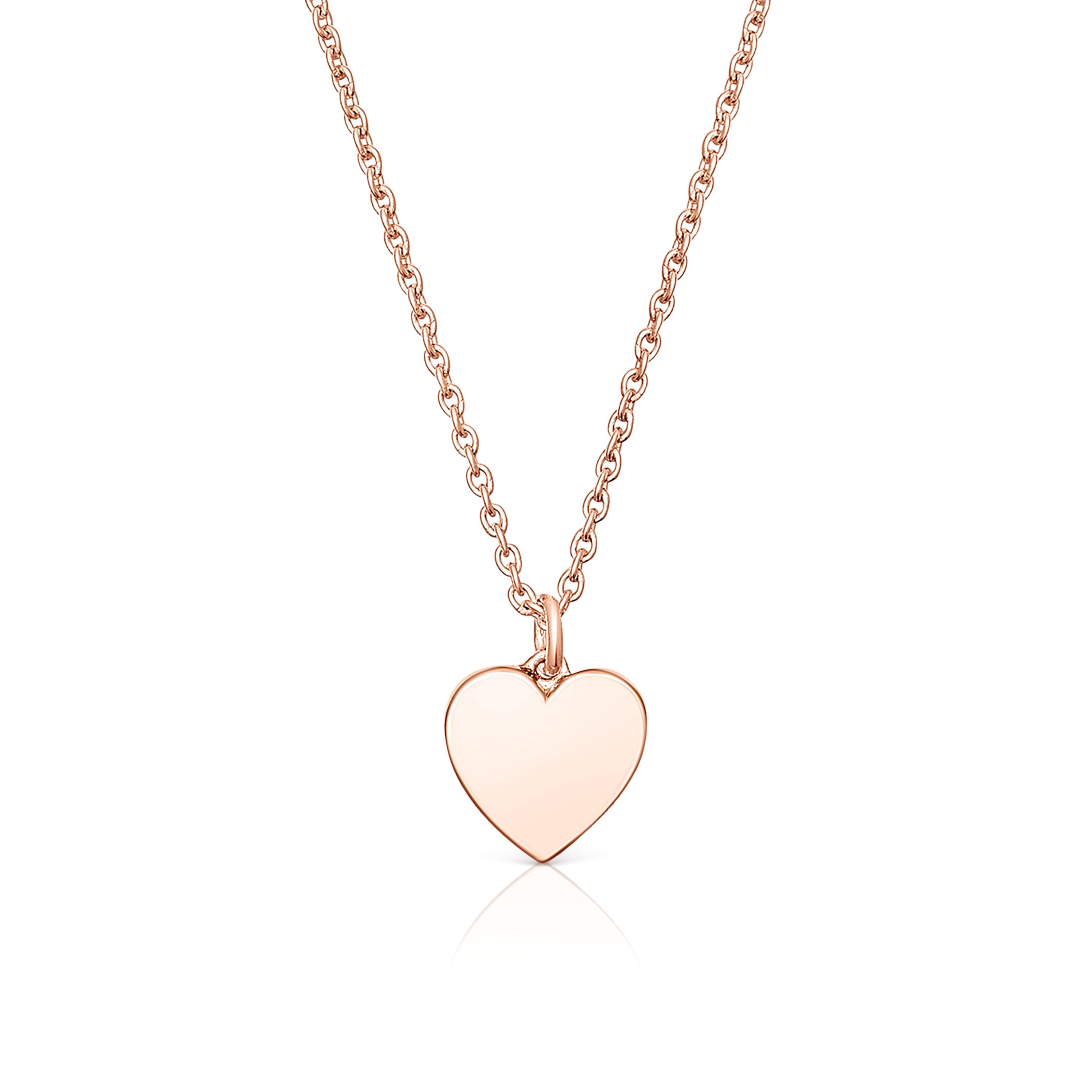 Rose silver vermeil Areia Necklace with pearls