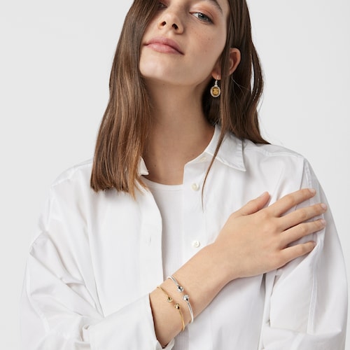 Pulseira Oceaan Duna em prata