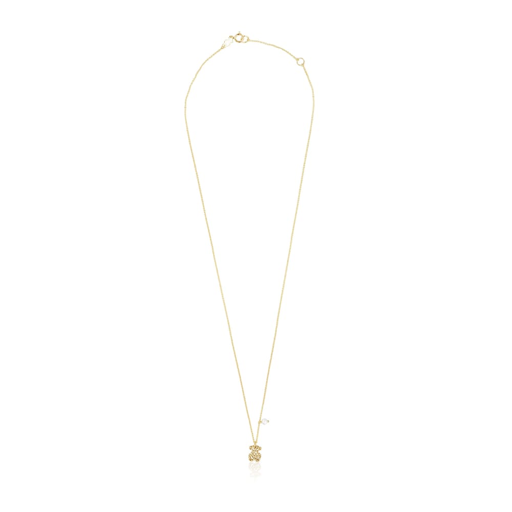 Gold Oceaan Necklace with pearl Gold Oceaan Necklace with pearl