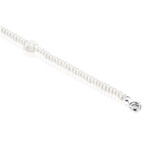Pearl Oceaan Necklace with silver