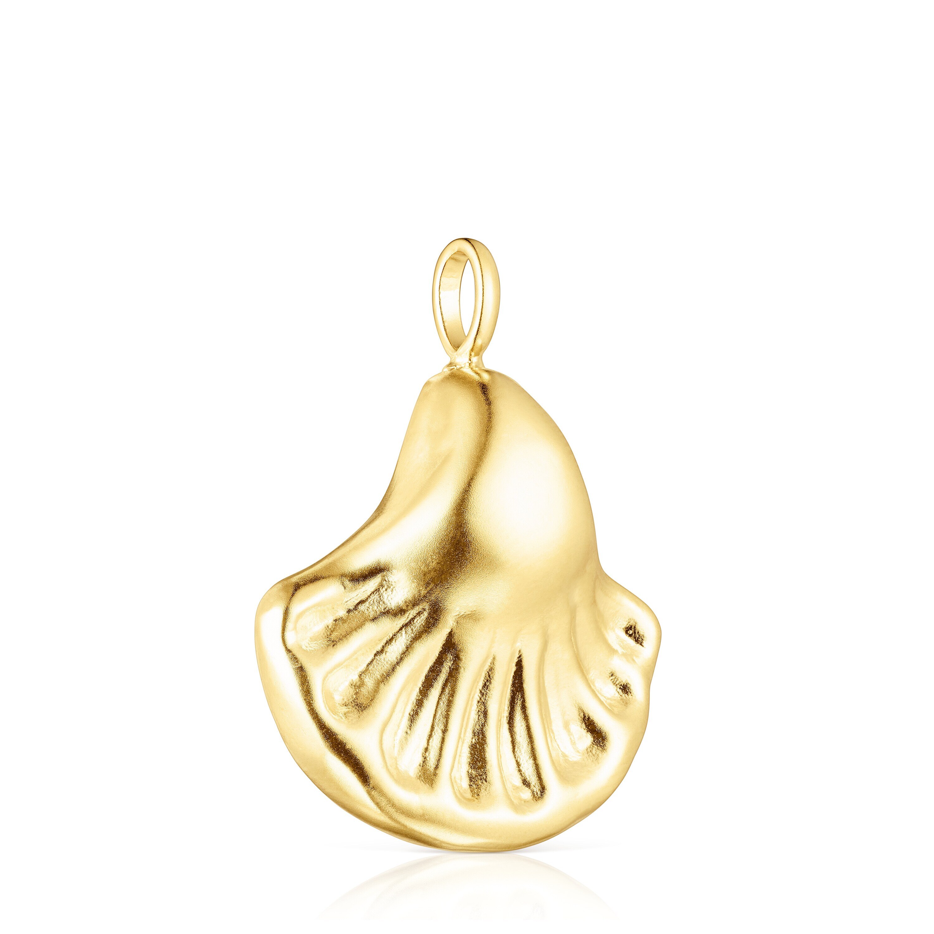 Large silver vermeil Oceaan shell Pendant