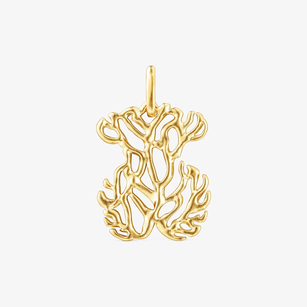 TOUS OCEAAN - ZAWIESZKA Z Ż&Oacute;ŁTEGO SREBRA VERMEIL