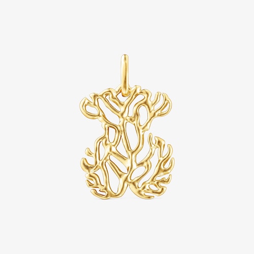 TOUS OCEAAN - ZAWIESZKA Z Ż&Oacute;ŁTEGO SREBRA VERMEIL