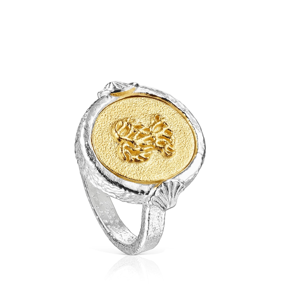 Anillo camafeo bicolor Oceaan