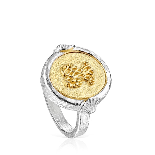 Anillo camafeo bicolor Oceaan