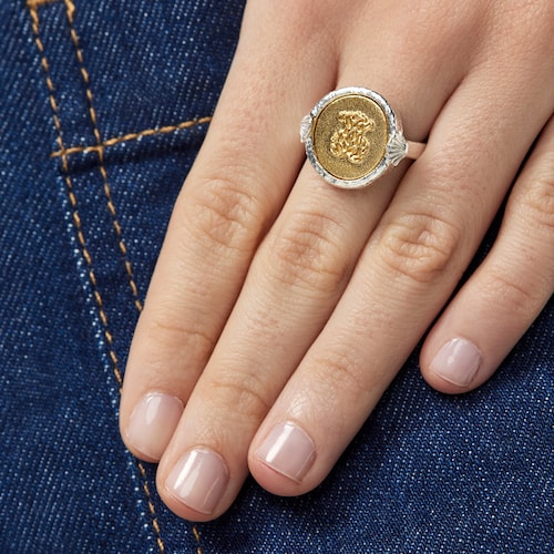 Oceaan Bicolor cameo Ring