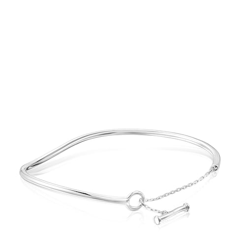 Pulsera de oro blanco y diamantes Hav