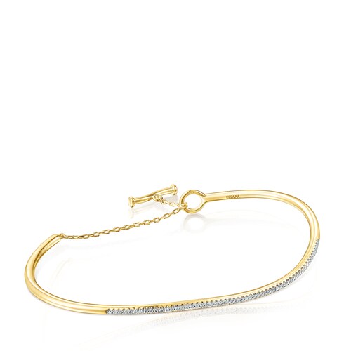 Pulsera de oro y diamantes Hav image number 0
