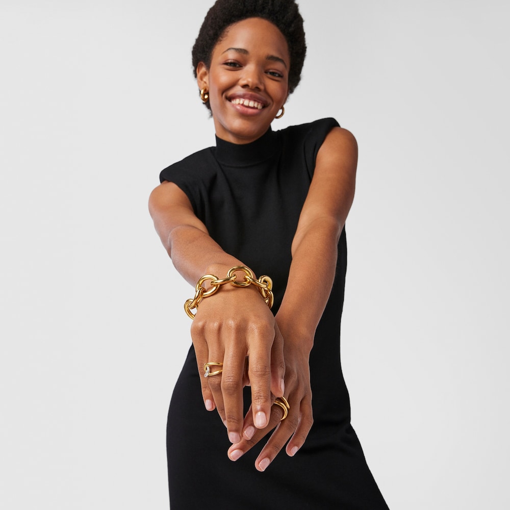 Silver vermeil Hav XL Bracelet